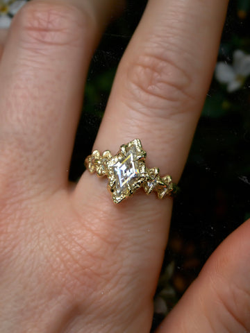 14k Yellow Gold Stargazer 6.5